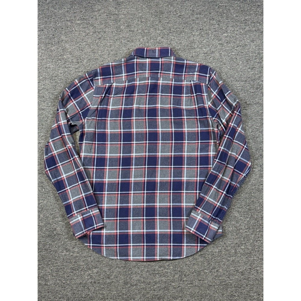 Bonobos Flannel Button Up Shirt Plaid Slim Fit Long Sleeve Men's Size Medium - Picture 2 of 10